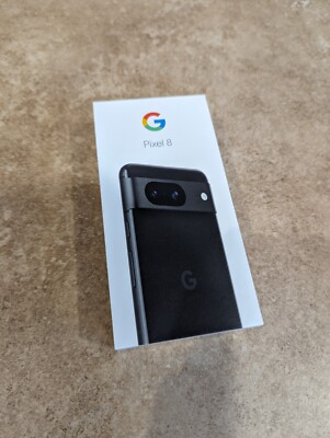 Google Pixel 8 Obsidian Black 128gb Android Smartphone Factory