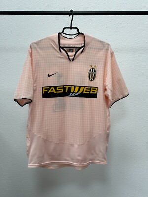 Fc Juventus 2002 2003 Away Jersey Nike Shirt size M David