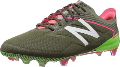 New Balance Furon 3.0 Pro FG Soccer Cleats Green Pink - Size 8.5
