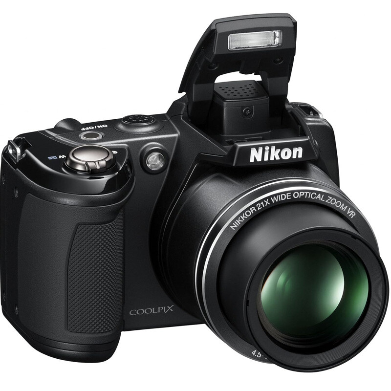 Nikon COOLPIX L310 14.0MP 21x Optical Zoom Digital Camera - Black