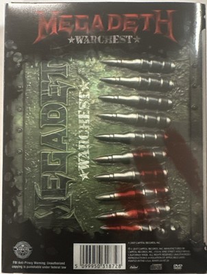 Megadeth – Warchest CD [4 CD + DVD Box Set] 2007 Capitol – 509995
