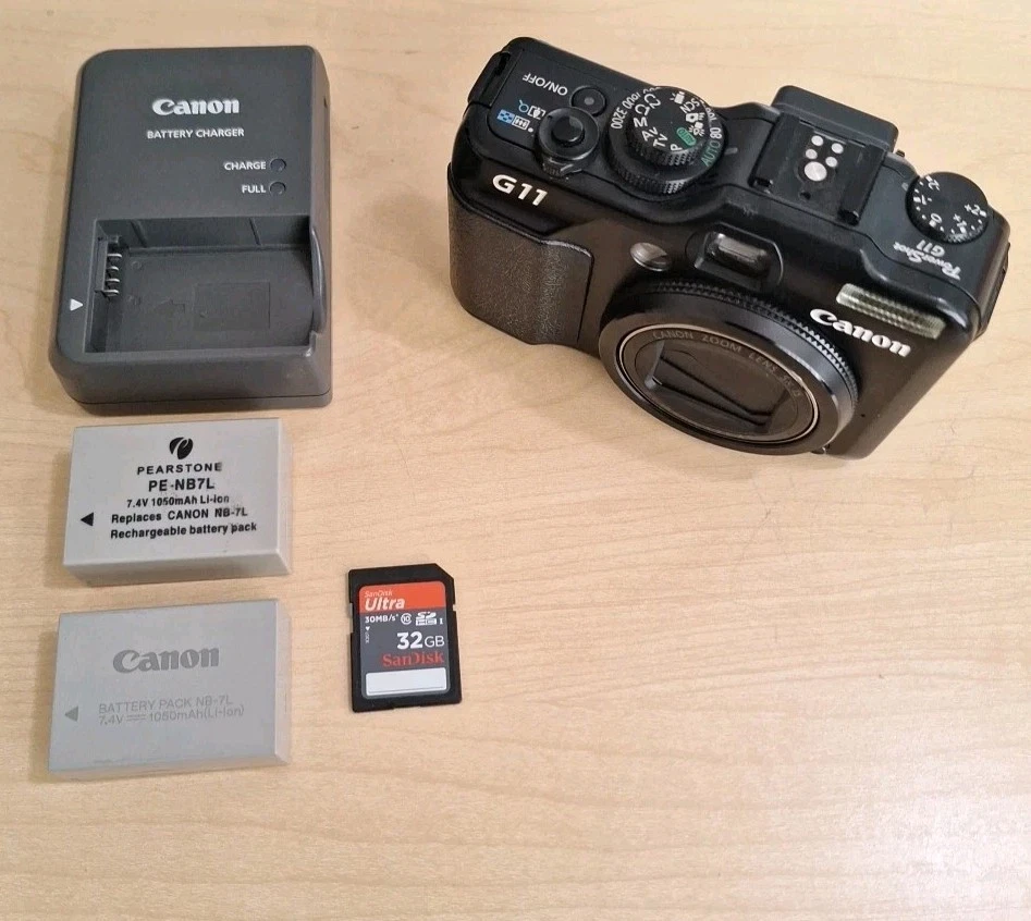 Canon PowerShot G11 Image Stabilization Digital Cameras for Sale