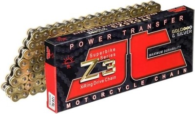 2003-2004 Kawasaki ZX6R ZX6RR JT Z3 520 Quick Accel Gold Chain and