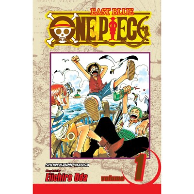 One Piece Manga Set 1 _1-23 East Blue and Baroque Works - Complete