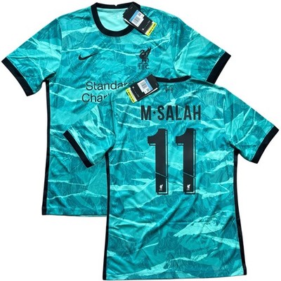 2020/21 Liverpool Away Jersey #11 Mohamed Salah Medium Nike Soccer