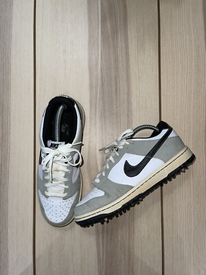 Nike Dunk NG Golf Shoes White Black Granite | eBay