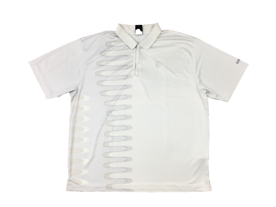 Vintage Nike RF Roger Federer 2002 Tennis Polo Shirt Mens XL White