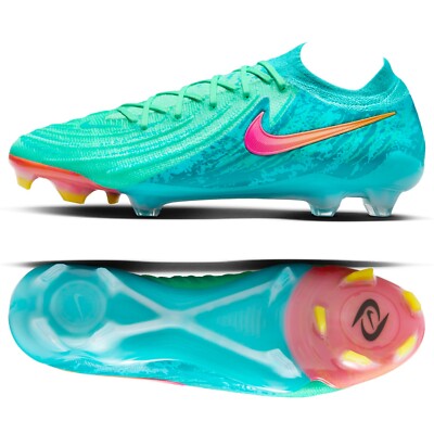 Nike Phantom GX 2 Elite LV8 FG Green Glow FJ2560-300 Men's Soccer