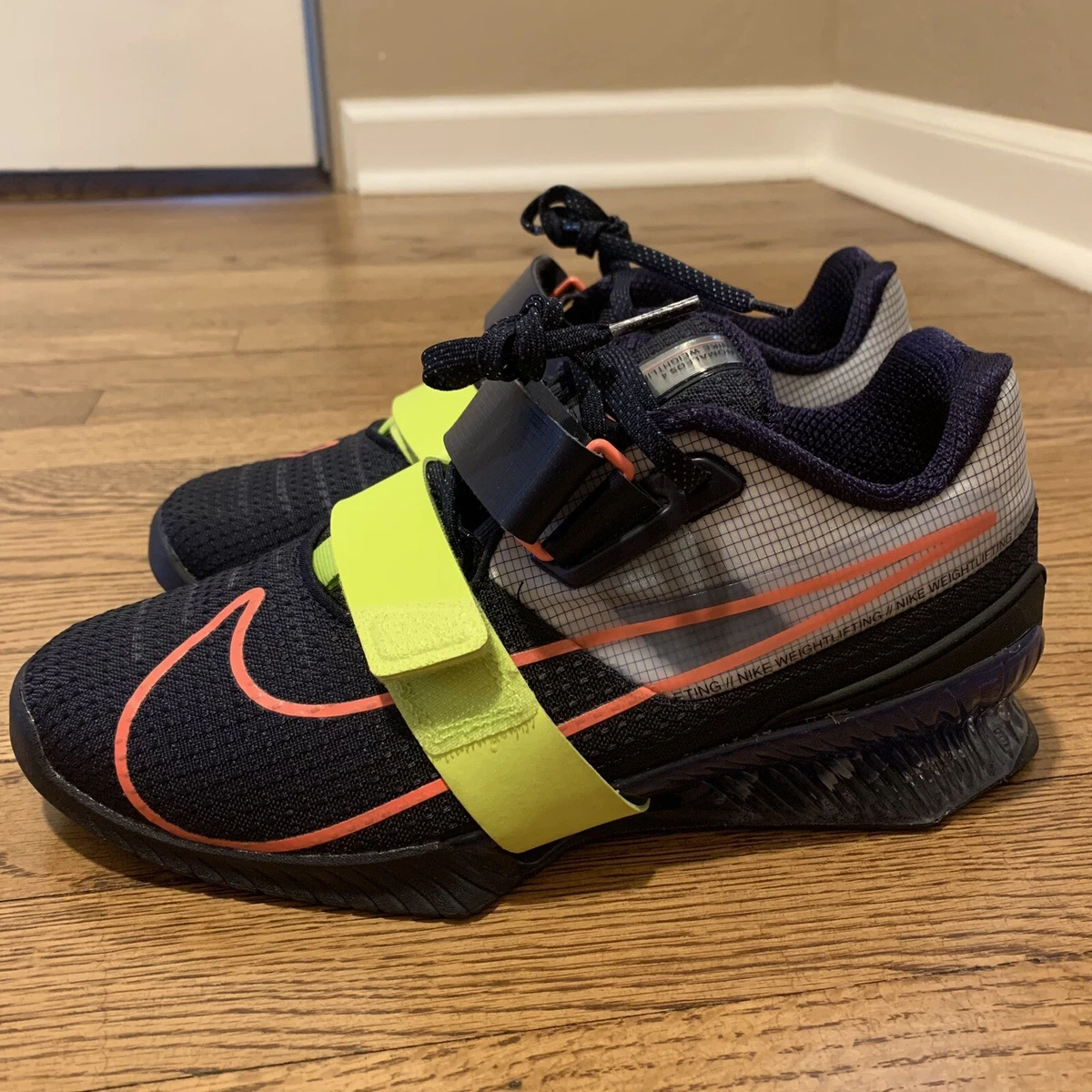 Nike Romaleos 4 Blackened Blue Cyber for Sale | Authenticity