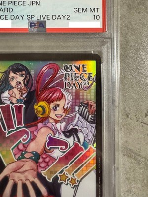 PSA10 Don!! Card Ado Uta ONE PIECE DAY'24 DAY2 SPECIAL LIVE