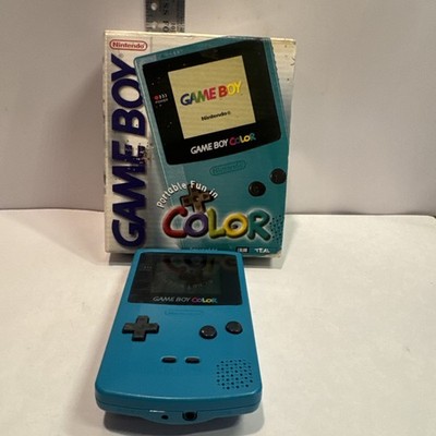 Nintendo Gameboy Color Teal Video Game Console | eBay