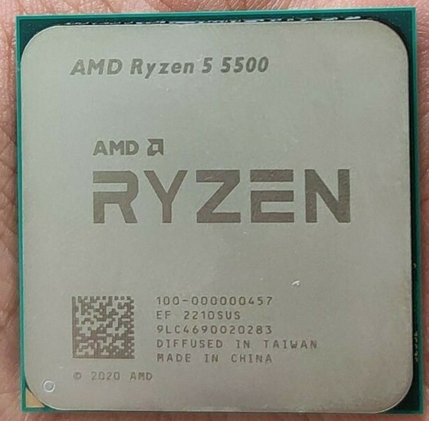 AMD Ryzen 5 5500 6Core AM4 65W Twelve-Thread 3.6GHz CPU Processor