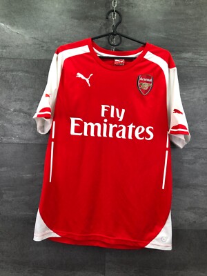 Arsenal 2014-15 Home Shirt Jersey Puma Size M | eBay