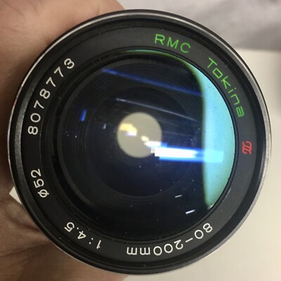 RMC TOKINA 80-200mm 1:4.5 ZOOM Lens for PENTAX K-Mount - With Case