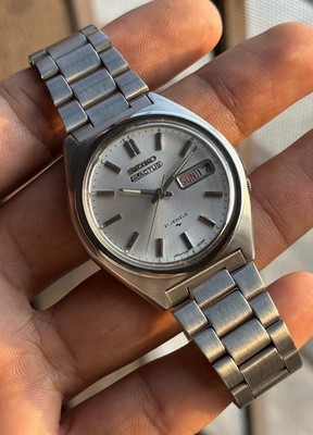 Vintage Seiko 5 Actus 21 Jewels Japan Made Watch For Mens 7019