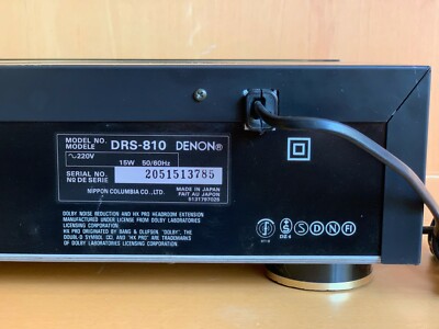 DENON DRS-810 STEREO CASSETTE TAPE DECK~EXCELLENT RARE VINTAGE