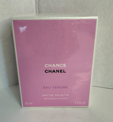NEW❤CHANEL Chance EAU TENDRE EDT Toilette Spray Women 1.7 oz/50