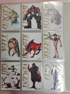 Bandai Final Fantasy VII FF7 7 Carddass Masters Trading Card 135