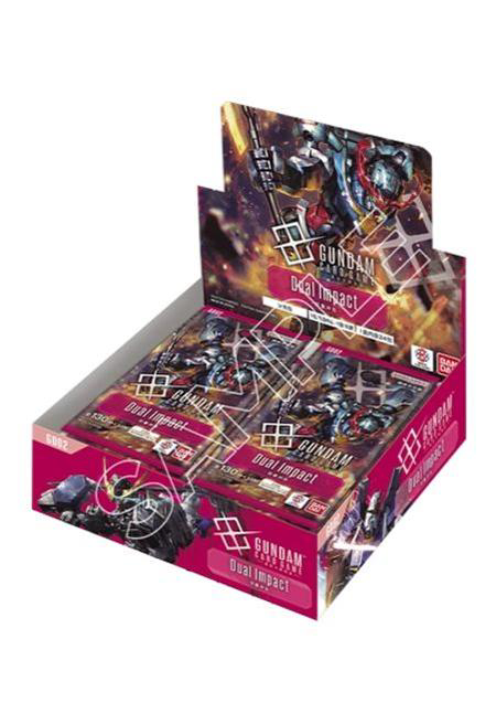 2025 Gundam Chinese Card Game TCG Dual Impact GD02-Y01 Booster Box