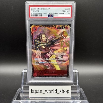 PSA 10 Yasopp OP09-013 R Championship 2025 Souvenirs One Piece