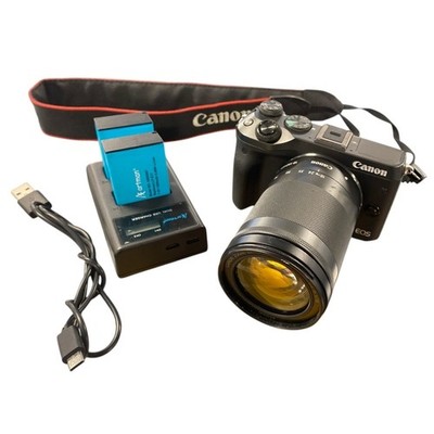 CANON EOS M6 Mirrorless Camera w/ EF-M 18-150mm Lens | eBay