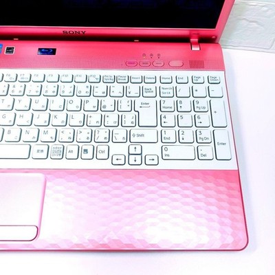 SONY VAIO pink notebook laptop i5 16 in 8GB SSD 500GB DVD Windows