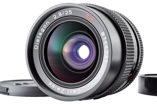 CONTAX CARL ZEISS DISTAGON T 28MM F2 AEG LENS WIDE-ANGLE OLD