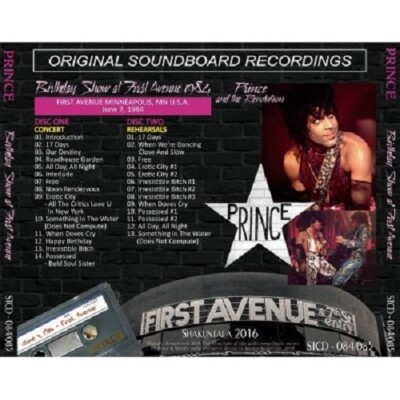 PRINCE / BIRTHDAY SHOW AT FIRST AVENUE 1984 (2CD) | eBay