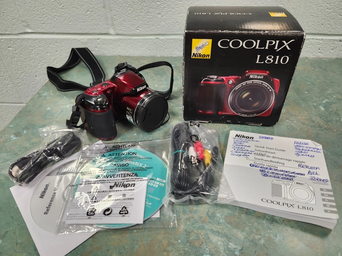 Nikon Coolpix L810 for sale | eBay