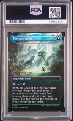 PSA10 MTG Heart of the Explorer the Lost Valley Secret Lair Foil