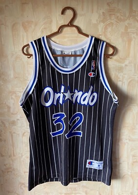 Vintage 90s Orlando Magic Champion NBA Basketball #32 O'NEAL Black