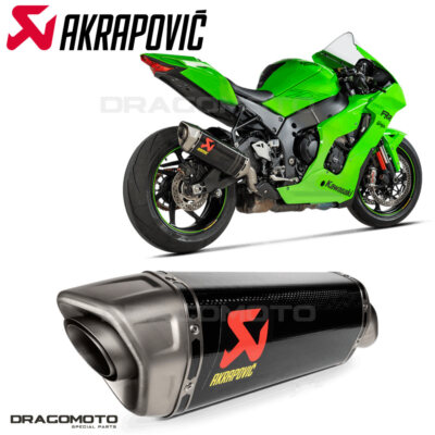 KAWASAKI ZX-10 R 2021-2023 Echappement AKRAPOVIC Carbone S-K10SO27