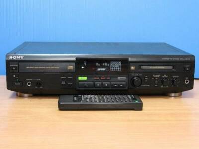 Sony MXD-D1 CD/MD Player Double Deck Working tested Used Good from