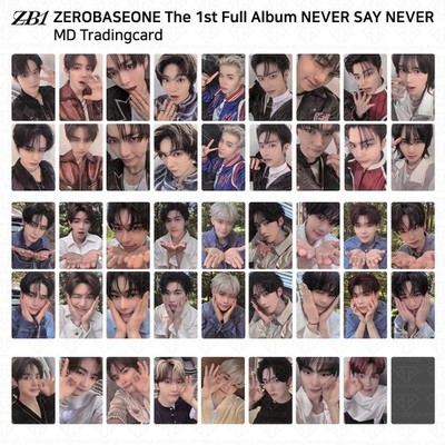 ZEROBASEONE ZB1 1st Album Never Say Never Official MD Trading Card
