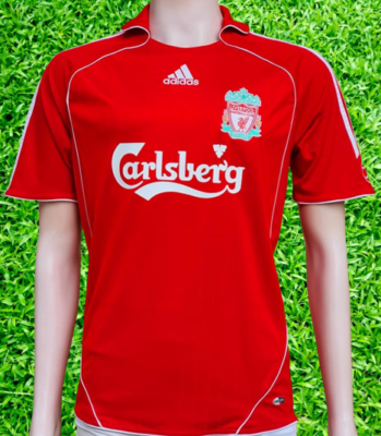LIVERPOOL FC 2007-2008 F. TORRES 9 TOP GOAL SCORER HOME ADIDAS