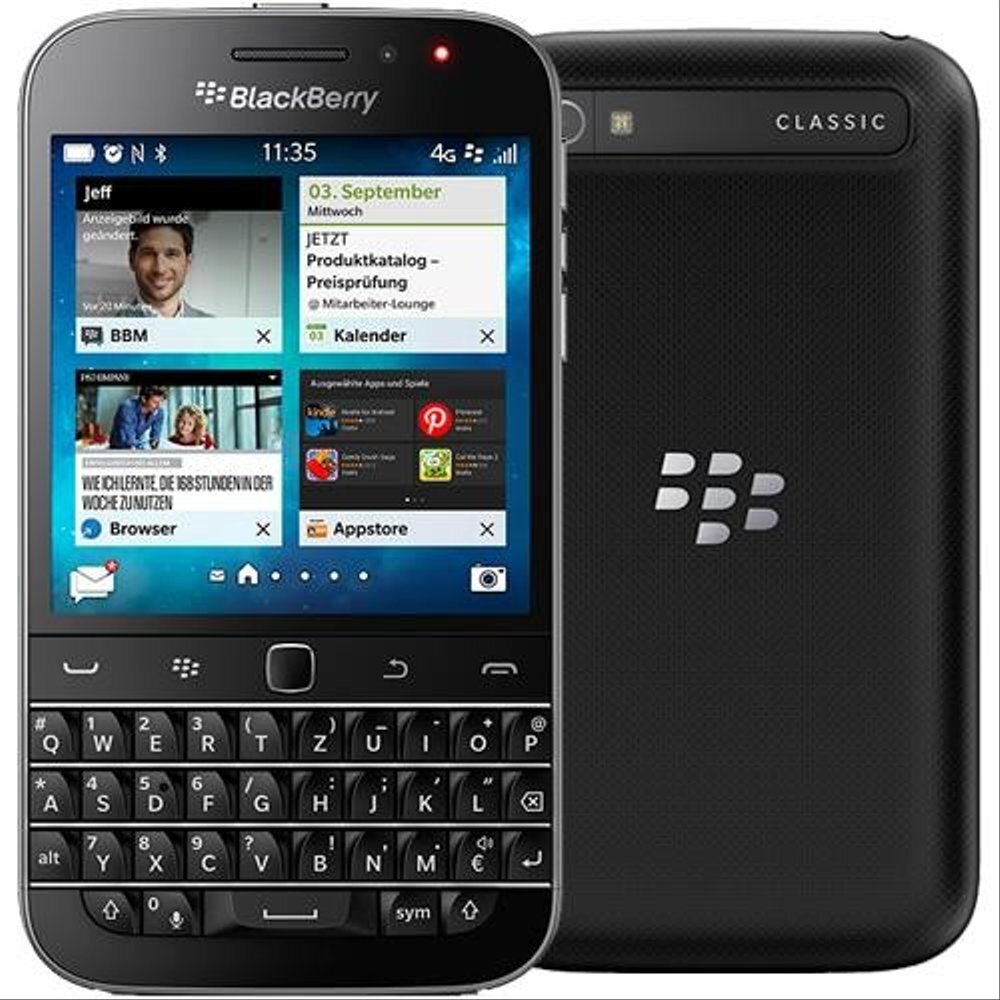 BlackBerry Classic Q20 16GB+2GB RAM Unlocked 4G LTE Qwerty