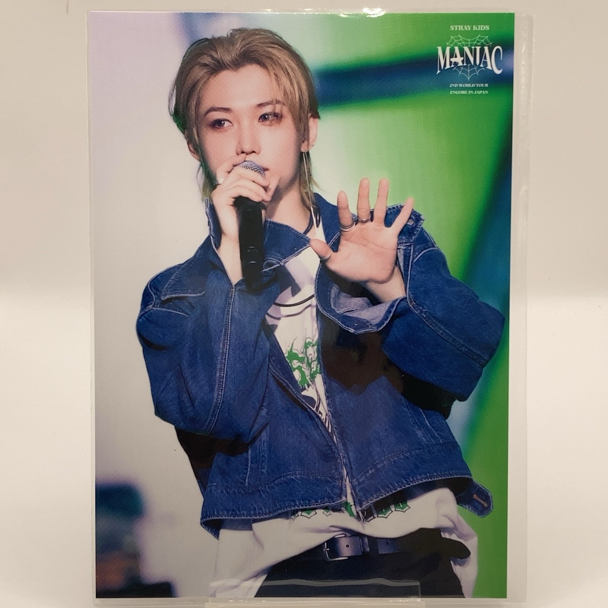 Felix Stray Kids SKZ Post Card MANIAC 2nd World Tour Encore In