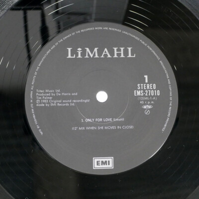 LIMAHL ONLY FOR LOVE ODEON EMS27010 JAPAN OBI VINYL 12 | eBay