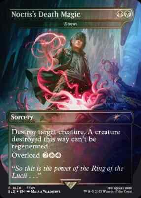 MTG Secret Lair Final Fantasy ENGLISH BUNDLE (Foil, Non-Foil
