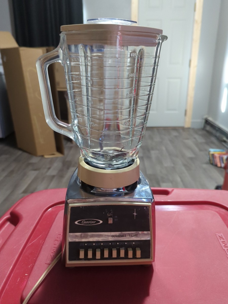 Vintage Osterizer Classic VIII 8 Speed Blender Model 541 Chrome