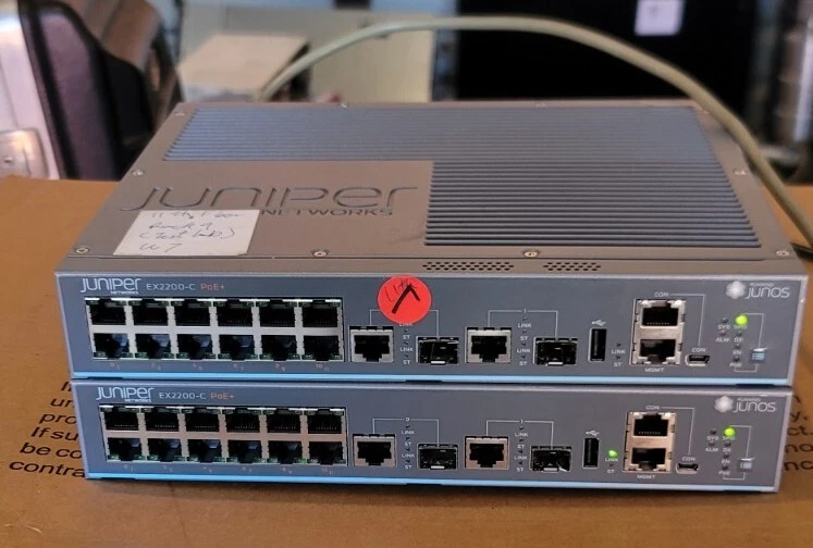 Juniper EX2200 12 Network Switches for sale | eBay