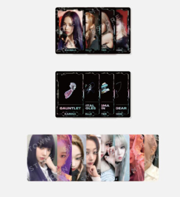 aespa Girls SMTOWN OFFICIAL MD GOODS TRADING CARD PHOTOCARD PHOTO