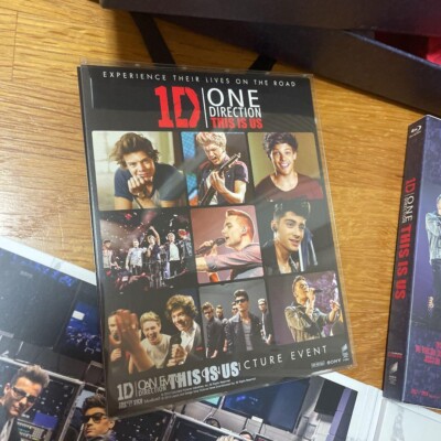 One Direction THIS IS US Japan Limited Deluxe BOX Blu-ray & 3DVD