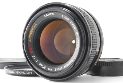 NEAR MINT】 CANON FD 55mm F/1.2 S.S.C. SSC Aspherical MF LENS From