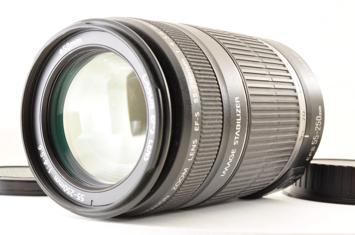 Canon EF-S 55-250mm Focal Macro/Close Up Camera Lenses for sale | eBay