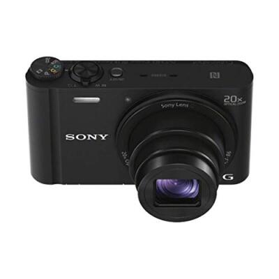 Sony Cyber-shot DSC-WX350 18.2MP Digital Camera - Black for sale