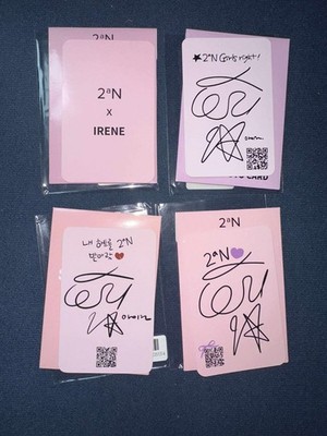 RED VELVET OFFICIAL IRENE PROMO 2AN GOODS PHOTOCARD | eBay