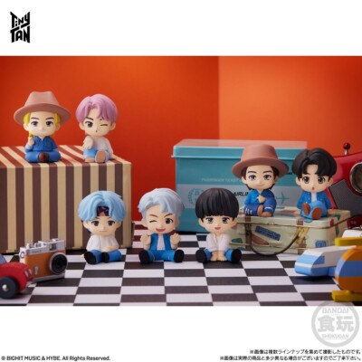 BTS TinyTan Permission To Dance Japan BANDAI Figure Set of 7 (2.75