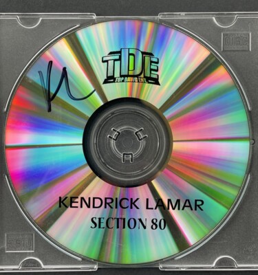 Kendrick Lamar Signed Autographed Section 80 Cd ADHD Rare TDE | eBay