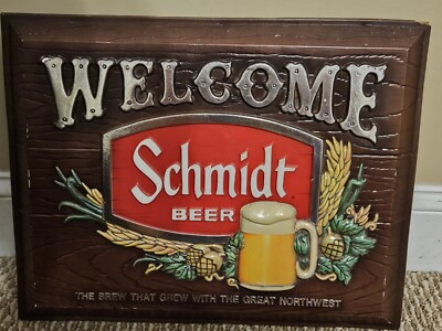 Vintage SCHMIDT BEER 